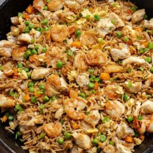 Shrimp Rice & Chicken