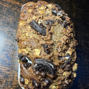 Medium Banana bread ( Nutella Oreo Choco)