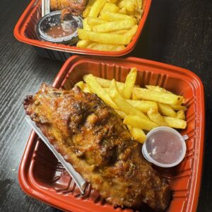 Turkey Blanket & Fries