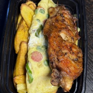 Omelette, Turkey, plantain