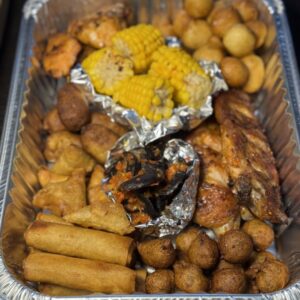 Sweetcorn Turkey Small Chops Tray