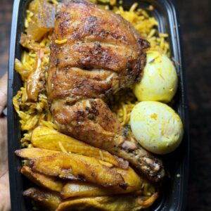 Village Rice and Chicken Lap